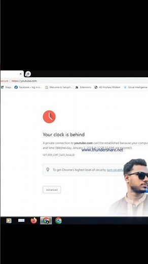 How To Fix Your Clock is Behind Windows 7 & 10 | Internet Connect Problem Solve | Chrome Browser2025