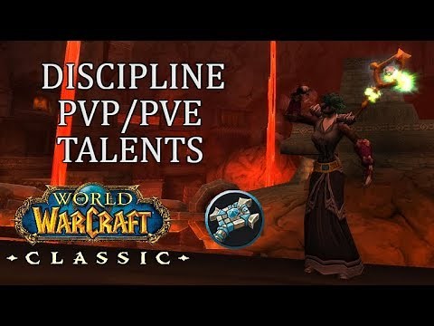 PvP and PvE WITHOUT Respeccing! Discipline Talents Build | Priest WoW Classic