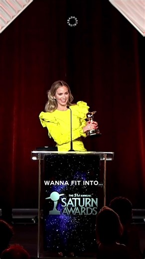 Emily Blunt Wins Best Supporting Actress at Saturn Awards for Oppenheimer