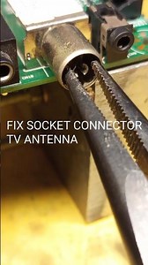 fix socket connector tv antenna add a exs spring
