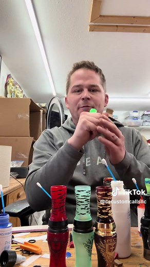 We are restocked on a bunch of our speck calls and there are even a few more new colors! #cscustomcalls #speckhunting #speckcall #arkansas #waterfowl