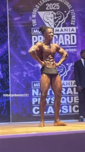 Matsai Kingsley on Instagram: "The work happens behind closed doors, years of training, months of practicing this routine, and countless sacrifices for this big day. Thank you all for the support. Second place in Men’s Physique is a great start. Thank you all."