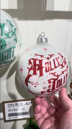 Raz 5" Sparkle Holiday Ball Glass Christmas Ornament