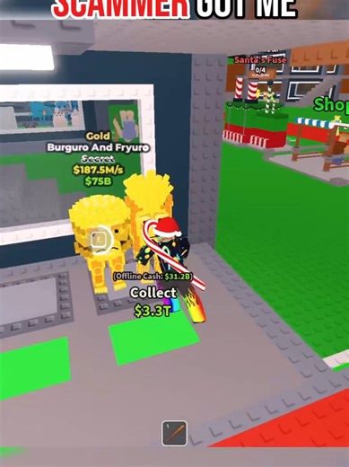 Scammer Encounter on Roblox