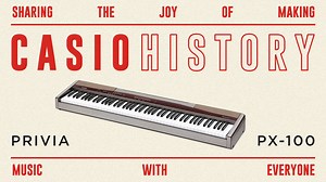 Casio History - Privia PX-100🎹 Il 2003 fu un anno di svolta per i pianoforti digitali con la nascita della linea Privia. Il lancio del PX-100, il primo pianoforte digitale a 88 tasti più leggero e compatto al mondo, segnò una svolta per Casio e rivoluzionò il mercato. Vuoi vedere il video completo sulla storia degli strumenti Casio? Visita il nostro canale YouTube 🔗bit.ly/CasioHistory #CasioMusic #CasioHistory | CASIO Music