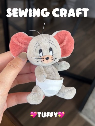 Who could say no to a cute Tuffy?💕#handmade #craft#diy#sewing#toys#cute #plush #plushtoys