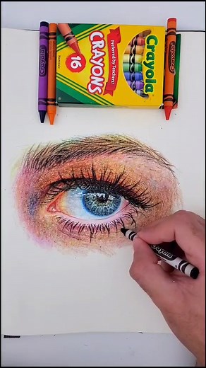 Colorful Art with Crayola Crayons | Drawing Tutorial