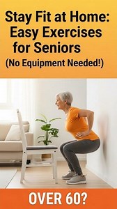 Over 60? Stay Fit at Home Easy Exercises for Seniors No Equipment Needed!
