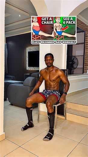 47K views · 959 reactions | Best Home Chair Workout To Build Abs For Beginners 晴 #absworkout #coreworkout #beginnerworkout #athome | Doctor CC Fit | Facebook