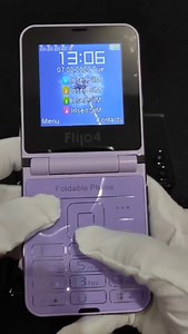 Flip Senior Cellphone, Flip Mobile Phone, Big Clear Sound Cellphone Built in LED Flashlight with HD Camera for Elderly, Dual Screen Display(Internal and External Screens)