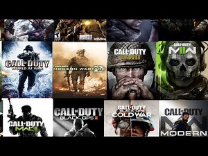 Evolution Of All Call Of Duty Games 2003-2025