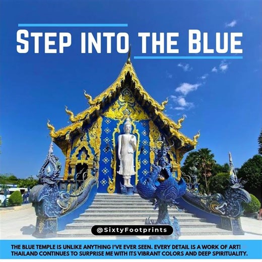 Step Into the Blue | Discovering Chiang Rai’s Stunning Blue Temple