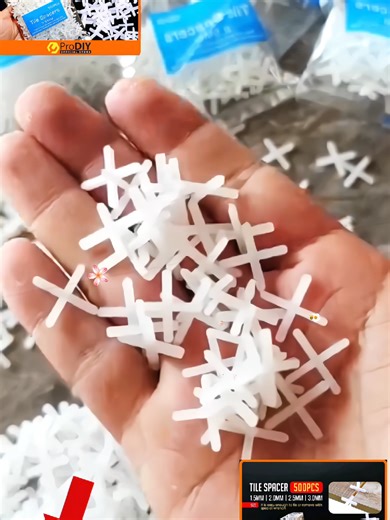 500PCS Tile Spacer Guide: Perfect Your Tiling Projects