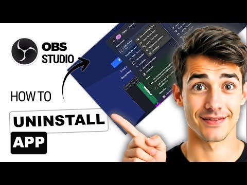 How to uninstall OBS Studio from Windows 7 8.1 10 11 (Easiest Way)(2026 Guide)