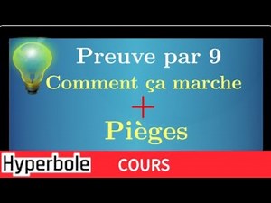 proof by nine • how does it work? Link with congruences • arithmetic Terminale Maths Expertes