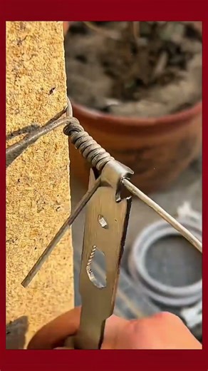 Secure Wire Connection Made Easy #WireWork #PracticalSkills #ConstructionLife