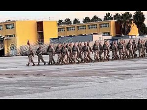 Epic US Marines Marching in Perfect Formation – Boot Camp Drill Highlights