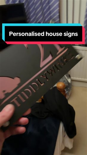 Personalised House Signs for Unique Home Decor