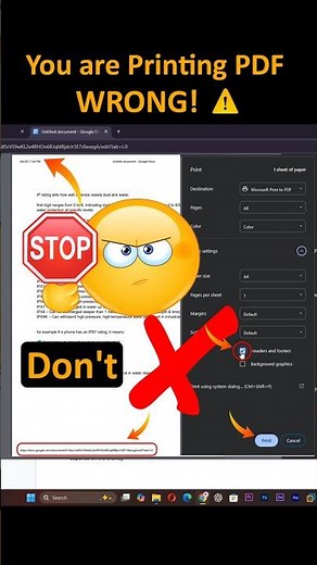 Remove Date, Time & URL When Printing from Chrome, Edge, or Firefox (No Software Needed!)