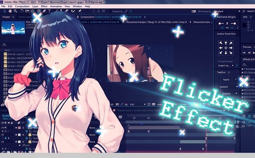 【AE/AMV教程】教你AMV中如何根据音乐节奏做动画