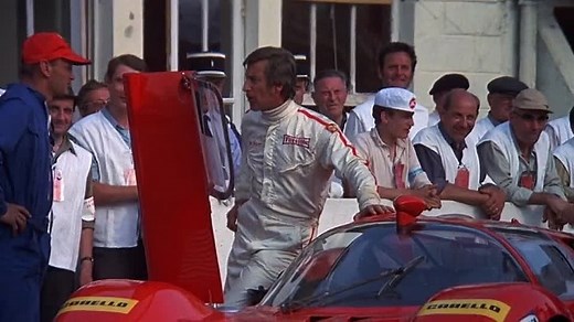 Le Mans (1971) Steve McQueen, Siegfried Rauch, Elga Andersen