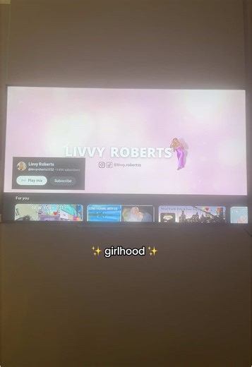 Exploring Girlhood Through Livvy Roberts' Vlogs