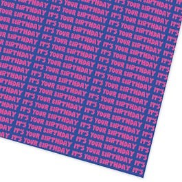 It's Your Birthday Roll Wrap