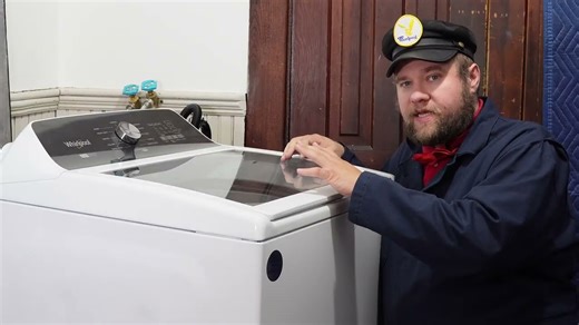 Whirlpool washer top removal - new style not easily removed