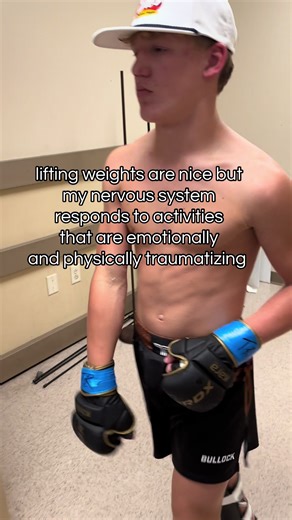 lifting weights are nice but my nervous system responds to activities that are emotionally and physically traumatizing #mma #weightlifting #fypシ゚viral
