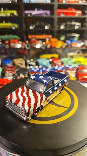 got some errors to fix, but almost done 🇺🇸 #hotwheels #usa #chevy #silverado