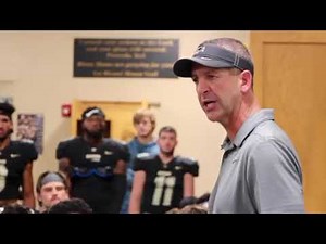 2021 Harding Football Pregame Speech before UAM Game