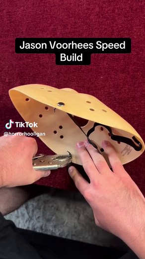 Jason Voorhees Mask Makeover Tutorial for Halloween