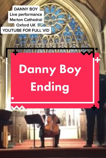 Danny Boy: Live Performance at Merton Cathedral