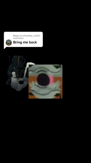 Reply to @wheatley_crab no :) #glados #wheatley #wheatleycrab #portal2