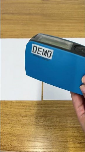 How to measure the glossiness of paper？ #GlossMeter #gloss #75Degree#PaperGloss