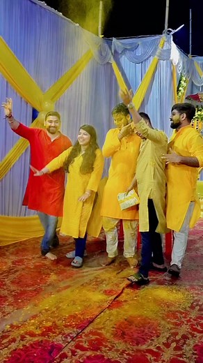 34K views · 403 reactions | Haldi ceremony  . . . . . . .#weddingphotography #wedding #weddinginspiration #weddingday #bride #weddingdress #weddingphotographer #photography #love #weddings #weddingplanner #bridetobe #groom #weddingideas #prewedding #photographer #photooftheday #destinationwedding #indianwedding #weddingphoto #bridal #weddingdecor #weddinginspo #instawedding #engagement #makeup #couplegoals #photoshoot #brideandgroom #coupl | Tirupati Studio | Facebook