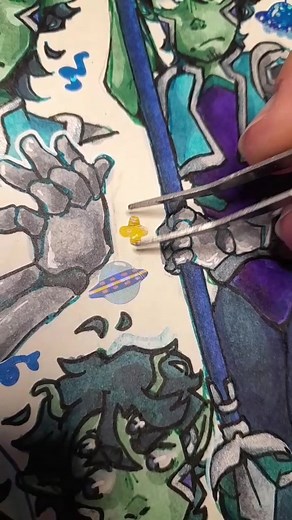 i love them :D♡♡ his clothes took so long to design cause i couldnt decide on the colors🥲 #sketchbook #sketchbookart #characterdesign #oc #ocdesign #traditionalartist #traditionalart