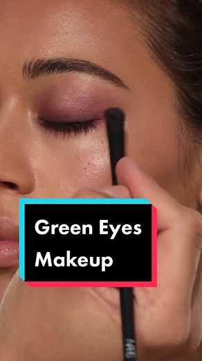 Smokey Purple Makeup Tutorial for Green Eyes