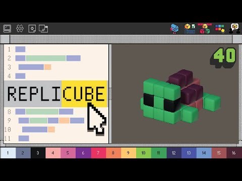 Puzzle of The Week #40 (Turtle) - Replicube Gameplay