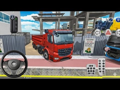 New Dump Concrete Truck for parking construction site building–3d driving class simulator 2026#car
