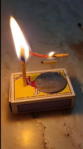 2 Next Level Science Tricks With Fire #shorts