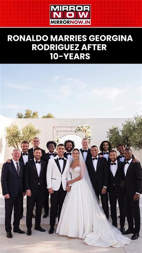 Cristiano Ronaldo Marries Georgina Rodriguez After 10 Years! Couple Ties The Knot In Portugal