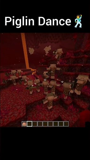 Minecraft Piglin Dance #shorts #minecraft