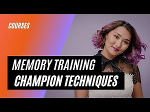 Memory Training Champion Techniques Online Course