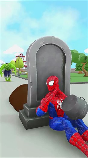 Spider-Man Faces Hulk: A Hilarious Cartoon Encounter