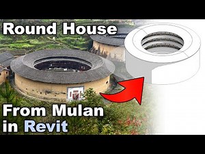 Round House from Mulan Movie in Revit Tutorial