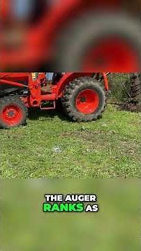 Quick Tractor Hole Drilling: Using the PTO Auger