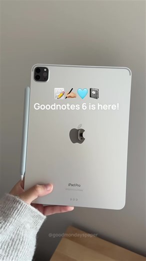 Are you updating? 🩵 #goodnotes #goodnotes6 #goodnotestutorial #ipad #digitalnotes #digitalplanner