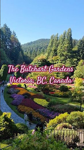The Butchart Gardens, Victoria Canada 🇨🇦 #canada
