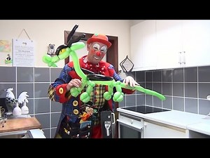 How to make a balloon dragon Part 1 the head